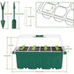 💎 Plateaux de Germination avec Lampe de Croissance – Contrôle Humidité, Transparent & Lumière Full-Spectrum 🌱💡