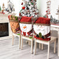 ⏳ PROMO 50% ! ⏰ Housse de Chaise de Noël Festive 🎅🪑✨