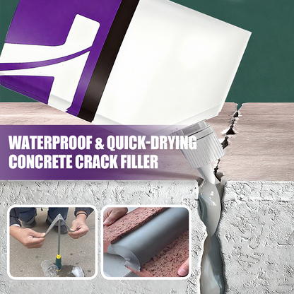 Mastic Étanche et à Séchage Rapide pour Fissures de Béton