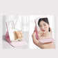 Miroir de maquillage pliable et portable