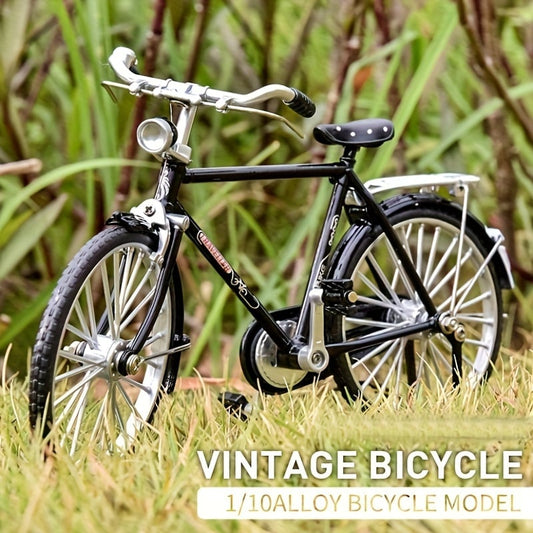 🚲 54% DE RÉDUCTION! ✨ Mini Modèle de Vélo en Alliage DIY – Créatif et Décoratif 🌟