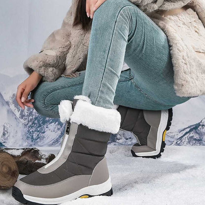 🔥DERNIER JOUR DE SOLDES 51% DE RÉDUCTION🔥 Bottes de neige chaudes antidérapantes à fermeture éclair pour femmes