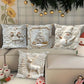 Housses de Coussin Décoratives de Noël Élégantes