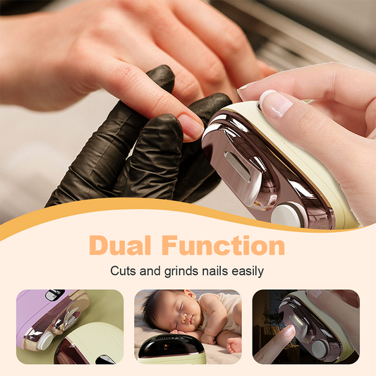 ✂️ 54 % DE RÉDUCTION EN CE MOMENT ! 💅Coupe-ongles et polisseur électrique intelligent 2-en-1🌟