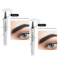 ✨ACHETEZ 1, OBTENEZ 1 GRATUIT ! Crayon à sourcils 3D 4 pointes – Effet microblading naturel, étanche 24h 💄✏️