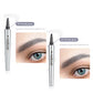✨ACHETEZ 1, OBTENEZ 1 GRATUIT ! Crayon à sourcils 3D 4 pointes – Effet microblading naturel, étanche 24h 💄✏️