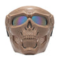 ⛑Masque crâne, adapté à la moto, aux jeux de tir et aux jeux de rôle.⛑