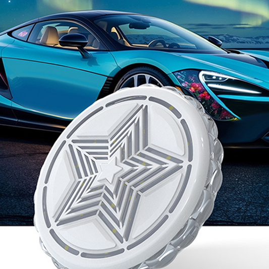 🔥 50% DE RÉDUCTION ! ✨ Lampe Voiture Magnétique - Rechargeable Type-C, 6 Modes Lumineux, Installation Sans Outil 🚗💡