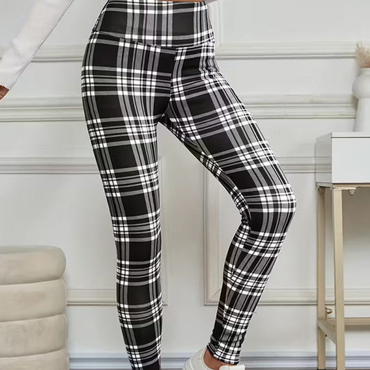 ❤️Leggings en polaire à carreaux pour femmes🔥