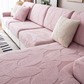 Housse de Coussin de Canapé Imperméable en Jacquard