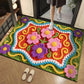 📢📢50% DE RÉDUCTION !!! ✨Tapis de sol absorbant antidérapant style fil floral 3D