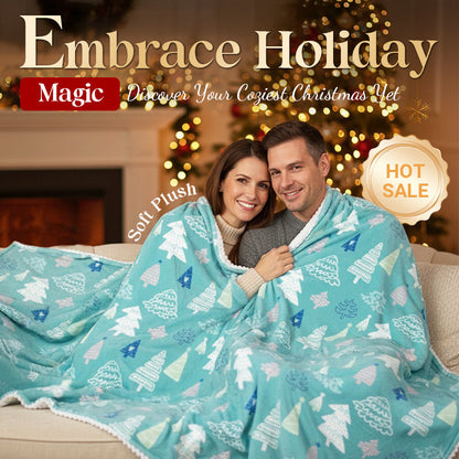 Plaid de Noël Douillet