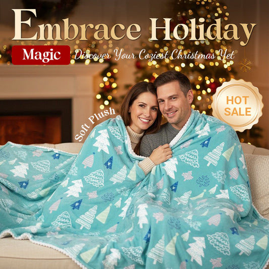 Plaid de Noël Douillet