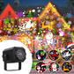 ⏳Limited-time 50% off🎅Projecteur lumineux rotatif à LED avec motifs de Noël🪄🎄