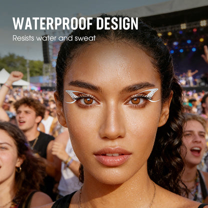 💖Autocollants de maquillage doré longue tenue pour les yeux💖