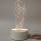 ✝️Lampe de prière vierge