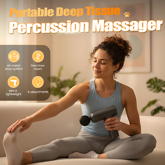 Masseur à percussion portable pour les tissus profonds