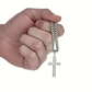 ⏳Spécial à durée limitée⏰Collier Homme Pendentif Croix Acier Inox – Boîte Cadeau Incluse✝️