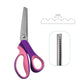 ✂️ 50% DE RÉDUCTION! 🧵 Ciseaux cranteurs – Zigzag, ergonomiques & acier inoxydable ✨