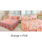 🌹🛏️ 50% de réduction ⚡ Jupe de lit à volants 3 pièces – Imprimé floral, doux tissu brossé & design romantique! Offre limitée, garantie 30 jours 😊