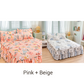 🌹🛏️ 50% de réduction ⚡ Jupe de lit à volants 3 pièces – Imprimé floral, doux tissu brossé & design romantique! Offre limitée, garantie 30 jours 😊