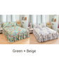 🌹🛏️ 50% de réduction ⚡ Jupe de lit à volants 3 pièces – Imprimé floral, doux tissu brossé & design romantique! Offre limitée, garantie 30 jours 😊