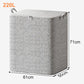 📦 49% DE RÉDUCTION ! 🛏️ Boîte de Rangement Extra-Large – Jusqu‘à 220L, Avec Couvercle & Idéale pour Couvertures/Vêtements ✨