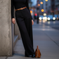 👯‍♀️ Allonger & Affiner | Pantalon Évasé Taille Haute | Silhouette Stylisée Instantanée 💫【Soldes -50%】