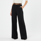 👯‍♀️ Allonger & Affiner | Pantalon Évasé Taille Haute | Silhouette Stylisée Instantanée 💫【Soldes -50%】