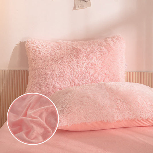 50% de Réduction – Parure de Lit d'Hiver 4 Pièces en Velours Polaire Chaud