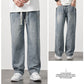 💎  Jeans Droits Amples pour Hommes – Coupe Décontractée, Tissu Respirant & Style Polyvalent 👖