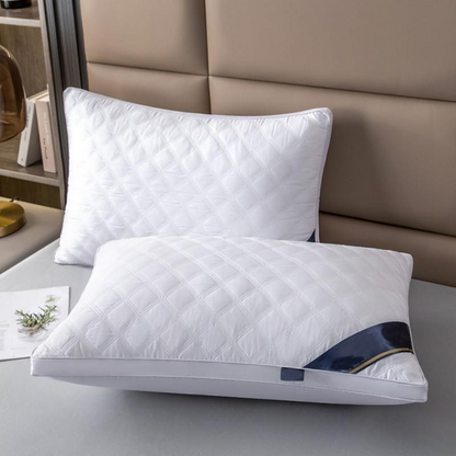 💎 50% DE RÉDUCTION ! 💎 Oreillers Alternatifs au Duvet – Doux, Silencieux & Soutien 3D pour un Sommeil Nuageux (Paire) 🌥️🛏️