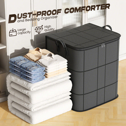 🧺 50 DE RÉDUCTION MAINTENANT !🛏️ Housse de protection pour couette et linge de lit – Grande capacité, tissu non tissé résistant et design pliable 🌿