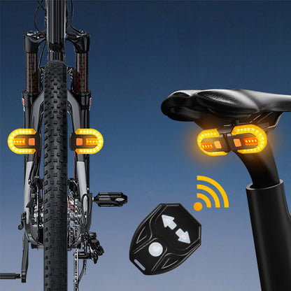 🚴 50 % DE RÉDUCTION MAINTENANT ! 🔦 Feu arrière clignotant sans fil pour vélo – Capteur de freinage automatique, plus de 30 modes d'éclairage et rechargeable par USB ⚡