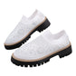 💎 -50% SUR LES MOCCASINS À STRASS ! 💎 Enfiler Facile, Semelle Plateforme & Tricot Respirant pour un Style Éblouissant
