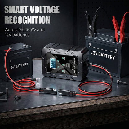 🔥Offre à durée limitée : 52 % de réduction🔥 Chargeur de batterie automatique 1,5 A, 6 V et 12 V