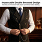 Gilet habillé homme casual rétro coupe slim pour costume ou smoking