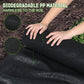 💐🪴🌟 OFFRE LIMITÉE -50% ! Toile Anti-Mauvaises Herbes Biodégradable 2026 – Respirante, Perméable & 1x5 m (Noir)