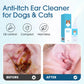 💊🛍️ -50% ! 🌱Solution Nettoyante Auriculaire pour Chiens et Chats – Soulage les Démangeaisons, Nettoie en Douceur – Extraits de Plantes Naturelles & Formule Douce – Idéale pour les Oreilles Sensibles