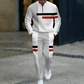 🔥NOUVEAUTÉ 2026 - 38 % DE RÉDUCTION🔥Ensemble de survêtement à demi-zip pour homme, motif color block
