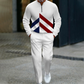 🔥NOUVEAUTÉ 2026 - 38 % DE RÉDUCTION🔥Ensemble de survêtement à demi-zip pour homme, motif color block