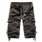 🩳 50% DE RÉDUCTION! 🚚 Short Cargo Homme – Tailles 29 à 42, Poches Multiples, Coupe Décontractée & Parfait Pour L'Été ☀️