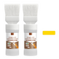 🖌️ PROMO LIMITÉE 50% DE RÉDUCTION ! ✨ Pinceau 2-en-1 Bois – 6 Couleurs, 180g, À Base d'Eau 🏡