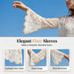 💐58% DE RÉDUCTION ! Chemise Crochet Romantique – Ajouré Délicat & Manches Fluides 🦋✨【Offre Limitée】