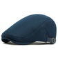 🧢PROMO LIMITÉE 56% DE RÉDUCTION✨Casquette Plate Respirante avec Sangle Réglable – Tissu Mesh, Style Ivy🍂