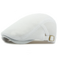 🧢PROMO LIMITÉE 56% DE RÉDUCTION✨Casquette Plate Respirante avec Sangle Réglable – Tissu Mesh, Style Ivy🍂