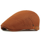 🧢PROMO LIMITÉE 56% DE RÉDUCTION✨Casquette Plate Respirante avec Sangle Réglable – Tissu Mesh, Style Ivy🍂