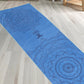 Serviette de yoga antidérapante imprimée et élégante