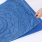 Serviette de yoga antidérapante imprimée et élégante