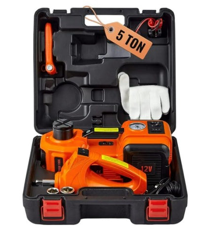 🔧 PROMO LIMITÉE 50% DE RÉDUCTION! 💨 Kit cric 12‑en‑1 – Compact, Sûr, Pratique ✨
